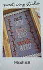 Micah 6:8; Sweet Wing Studio