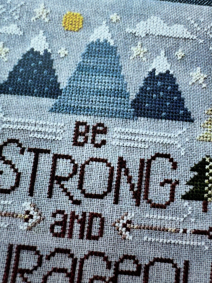 Strong and Courageous; Sweet Wing Studio