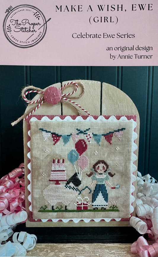 Make A Wish Ewe (Girl); The Proper Stitcher