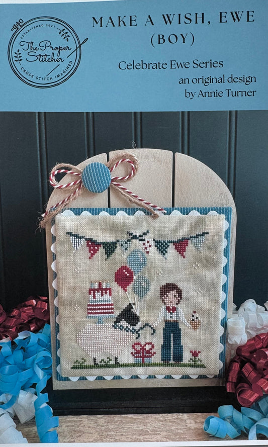 Make A Wish Ewe (Boy); The Proper Stitcher