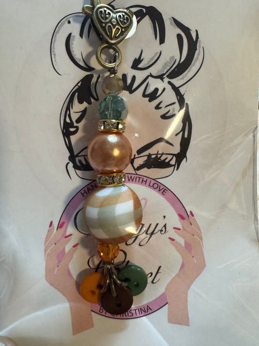 Autumn Themed Scissor FOB