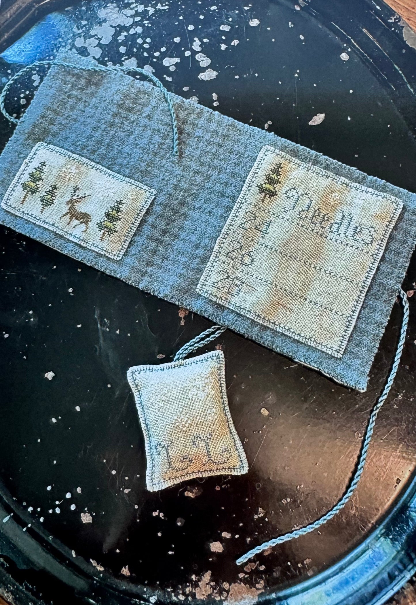 Winter Stag; Chessie and Me