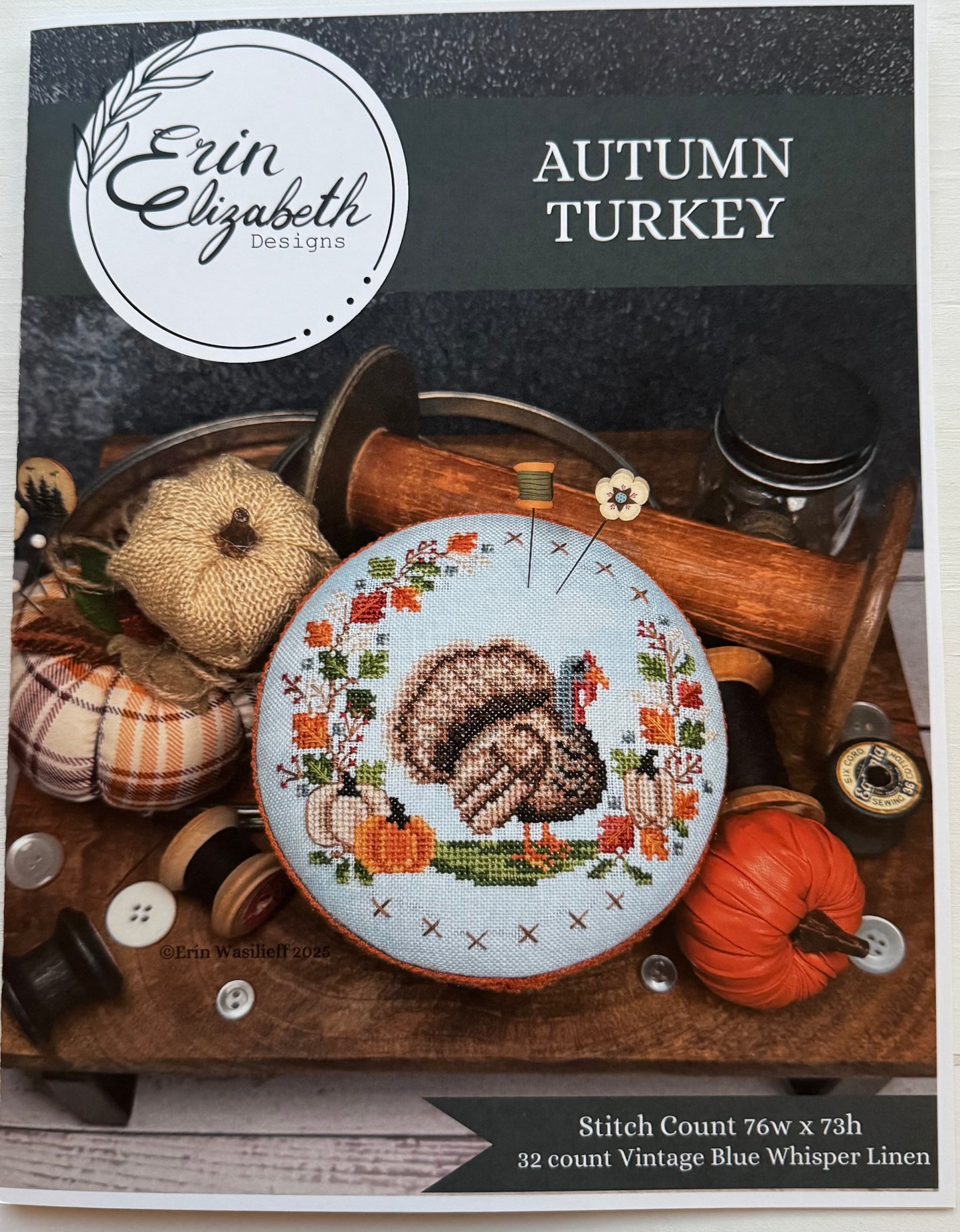 Autumn Turkey; Erin Elizabeth Designs