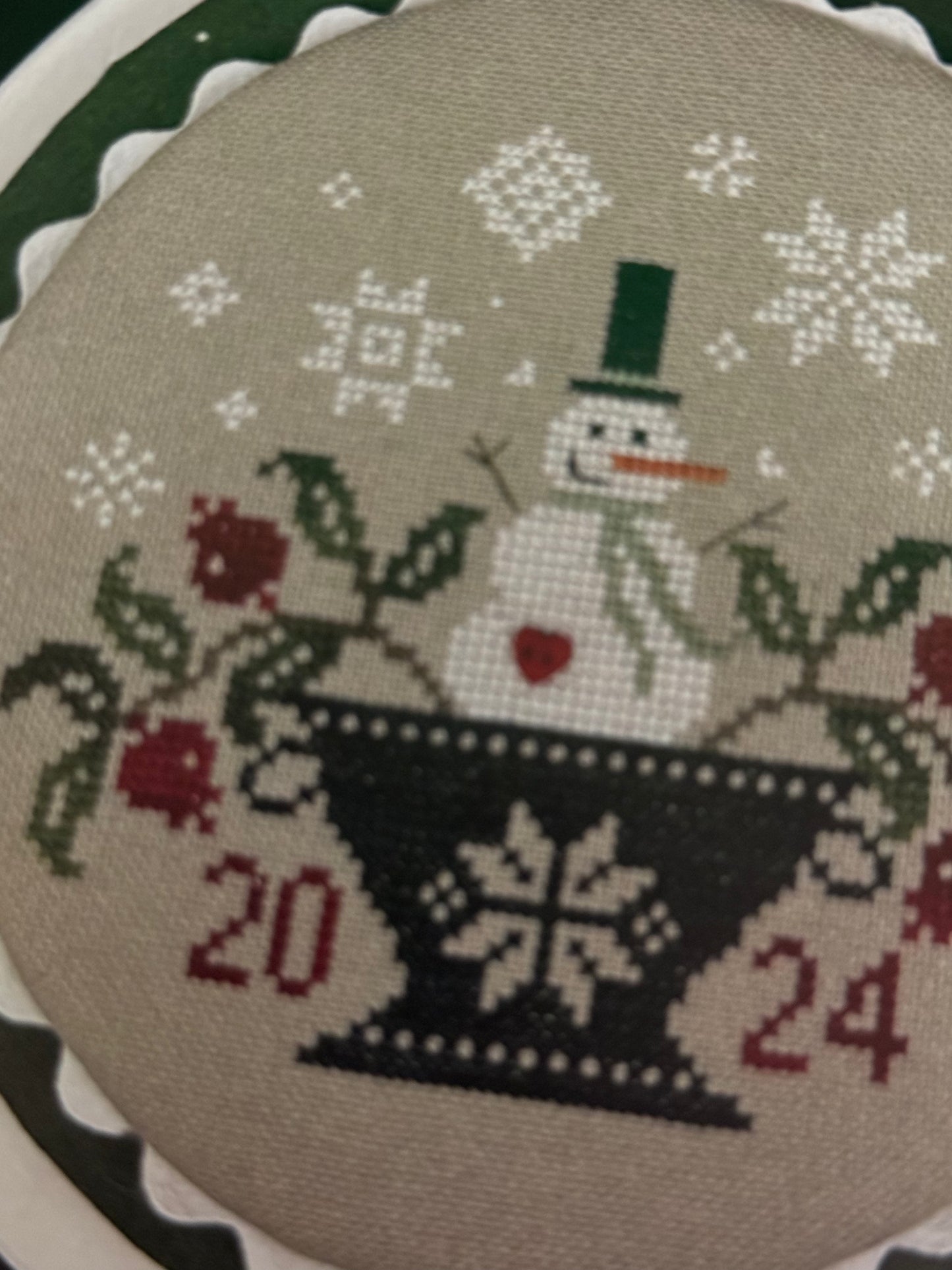 Snowman 2024; Primrose Cottage