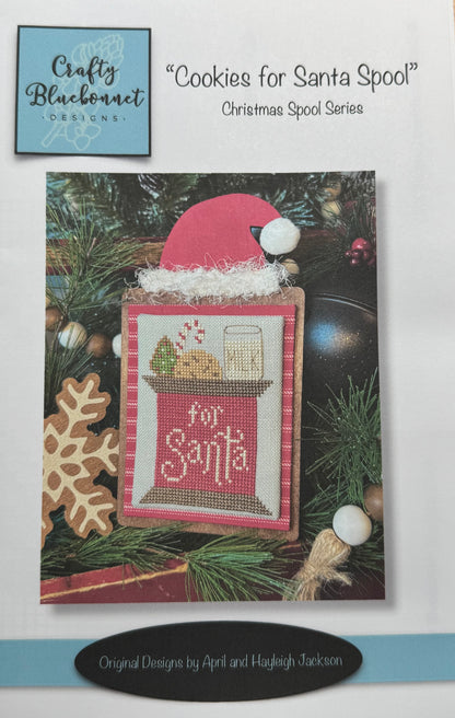 Cookies for Santa Spool; Crafty Bluebonnet Designs