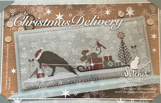 Christmas Delivery; Stitches By Ethel