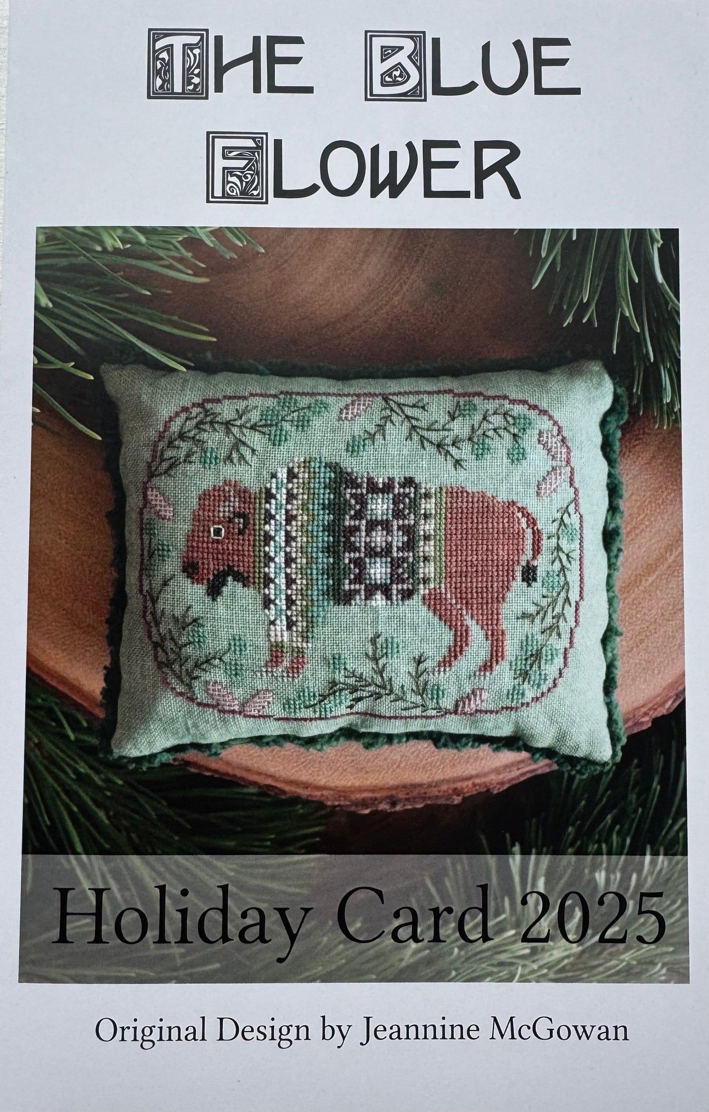 Holiday Card 2025; The Blue Flower