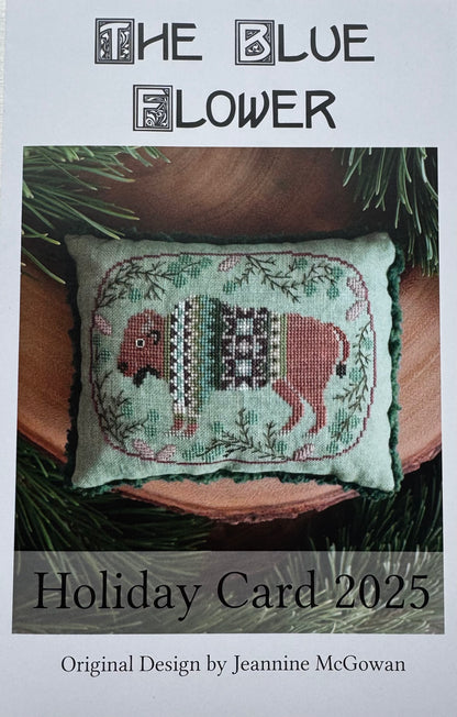 Holiday Card 2025; The Blue Flower