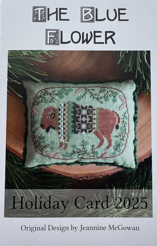 Holiday Card 2025; The Blue Flower