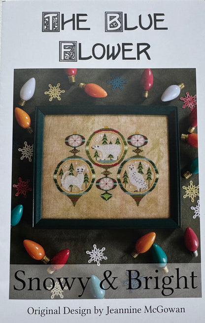 Snowy & Bright; The Blue Flower