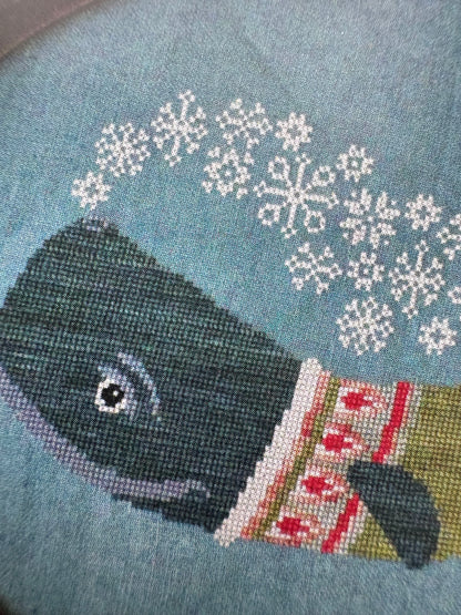 Winter Whale; The Blue Flower