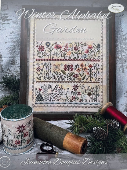 Winter Alphabet Garden; Jeannette Douglas Designs