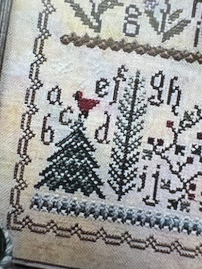 Winter Alphabet Garden; Jeannette Douglas Designs