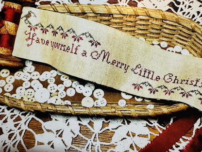 Have Yourself A Merry Little Christmas; Antique Needleworkers