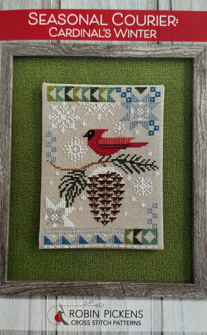 Seasonal Courier: Cardinal's Winter; Robin Pickens