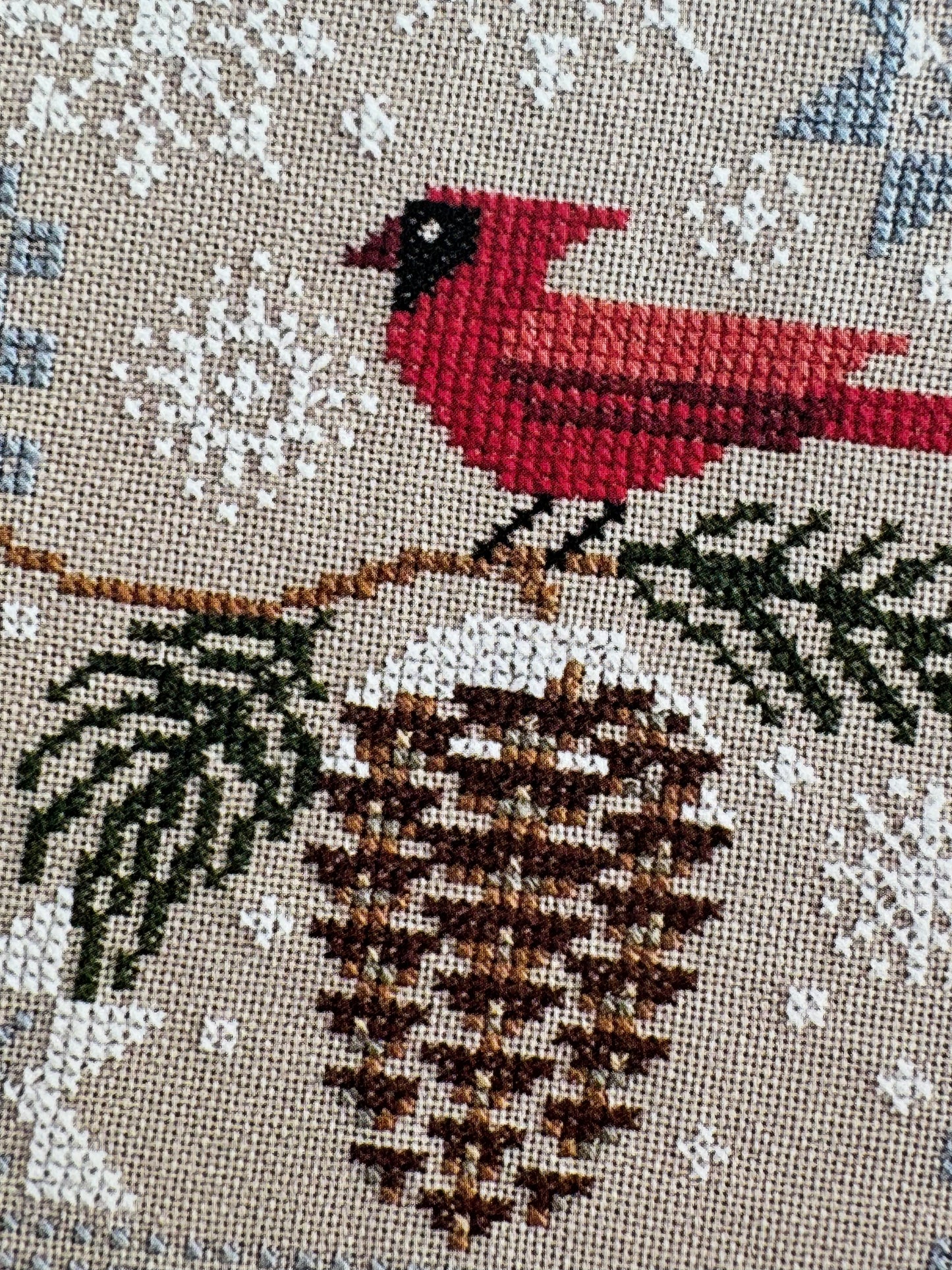 Seasonal Courier: Cardinal's Winter; Robin Pickens