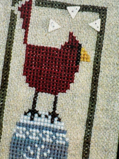 Cardinal on an Egg; Bent Creek