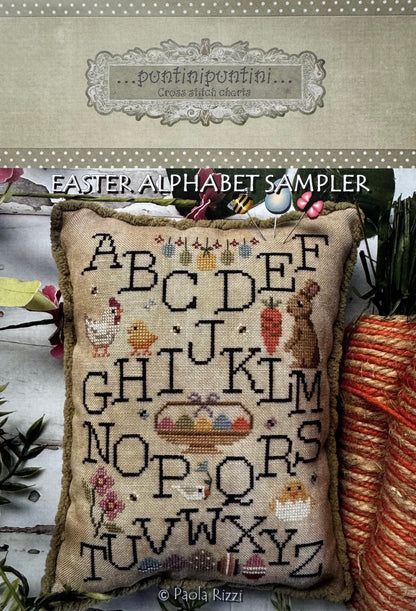 Easter Alphabet Sampler; PuntiniPuntini