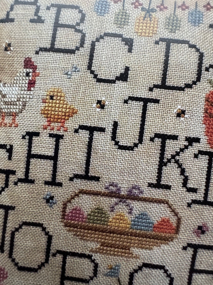 Easter Alphabet Sampler; PuntiniPuntini