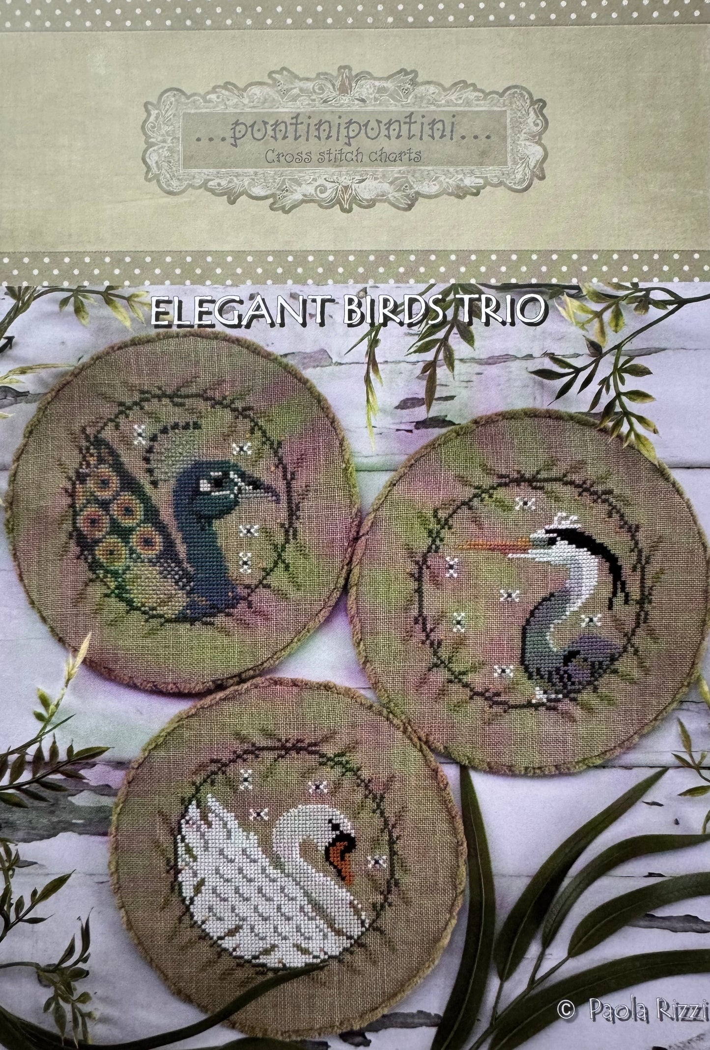 Elegant Birds Trio; PuntiniPuntini