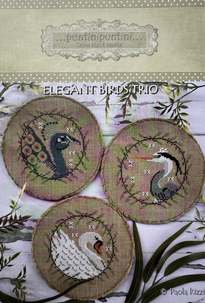 Elegant Birds Trio; PuntiniPuntini