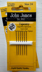 John James Tapestry Needles, Size 24