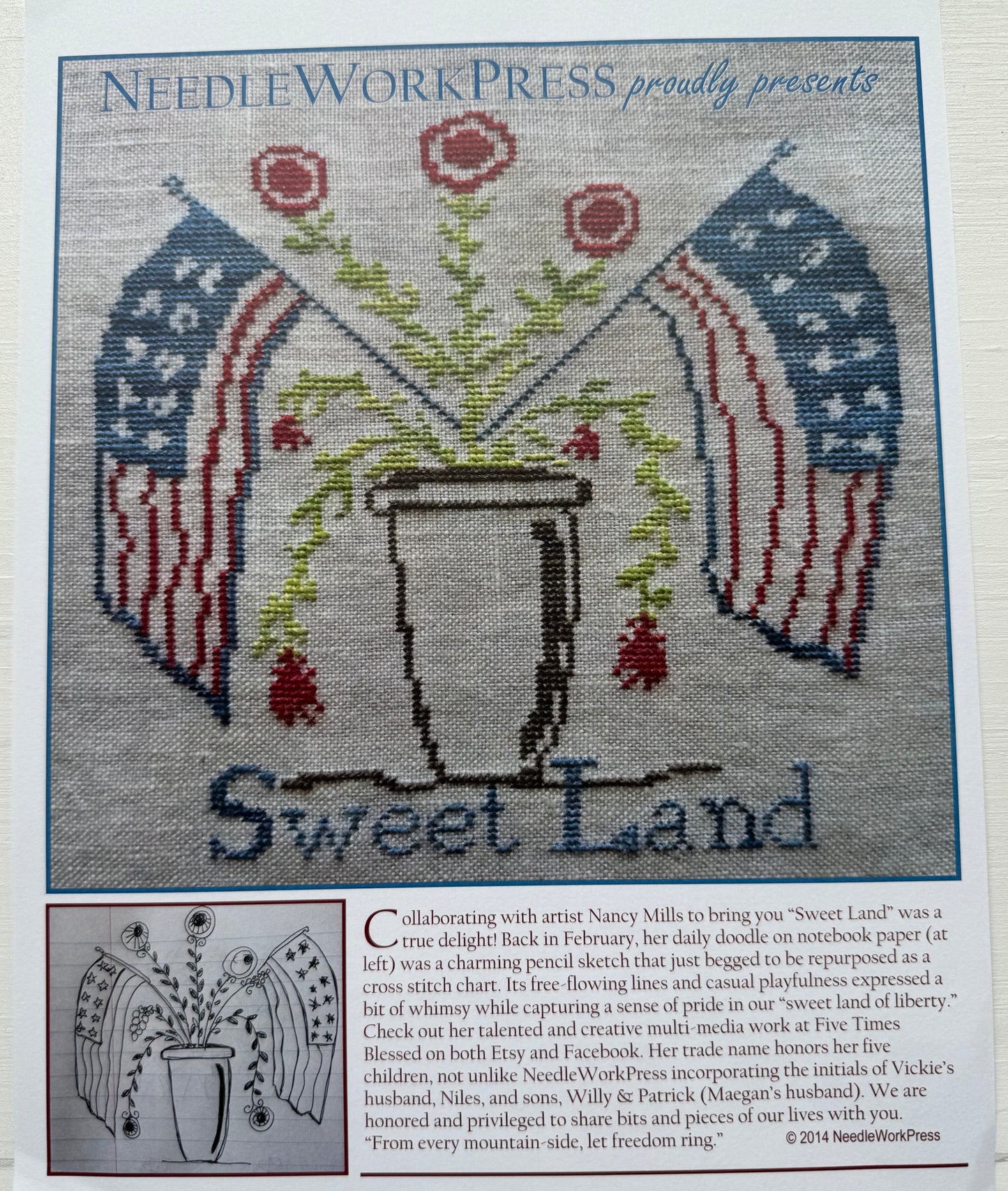Sweet Land; NeedleWorkPress