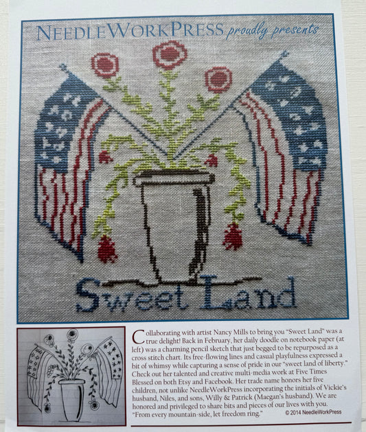 Sweet Land; NeedleWorkPress