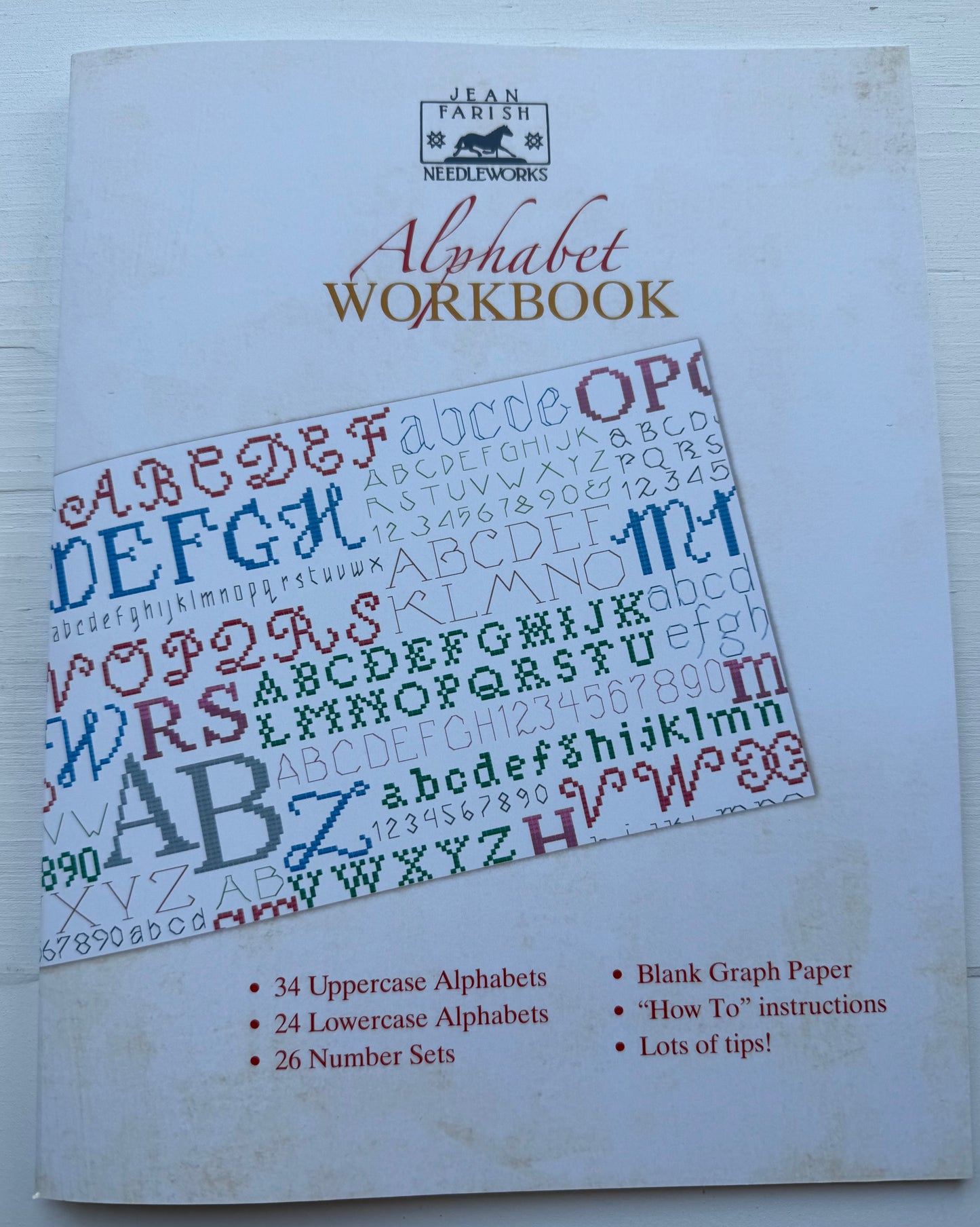 Alphabet Workbook; Jean Farish Needleworks