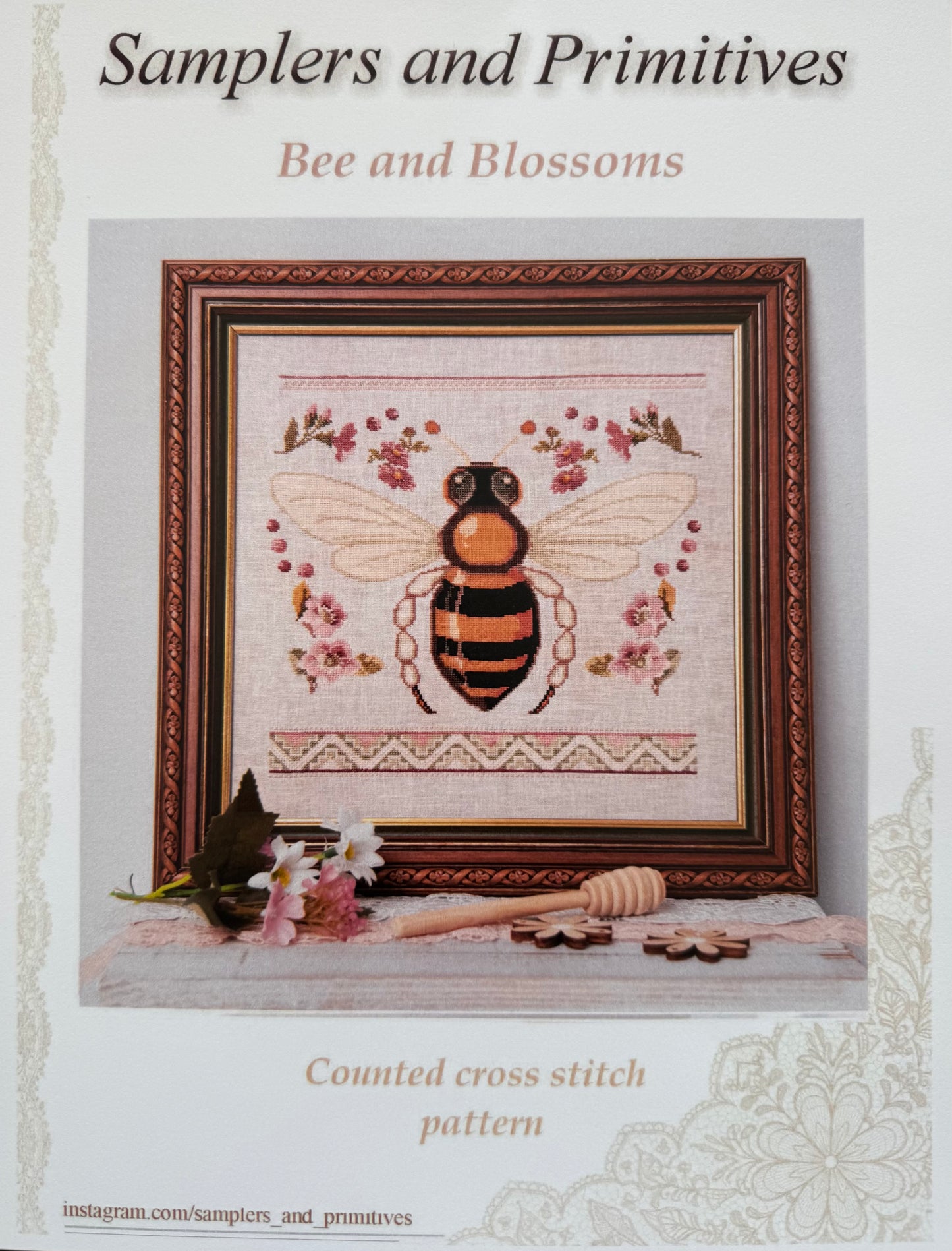 Bee and Blossoms; Samplers and Primitives