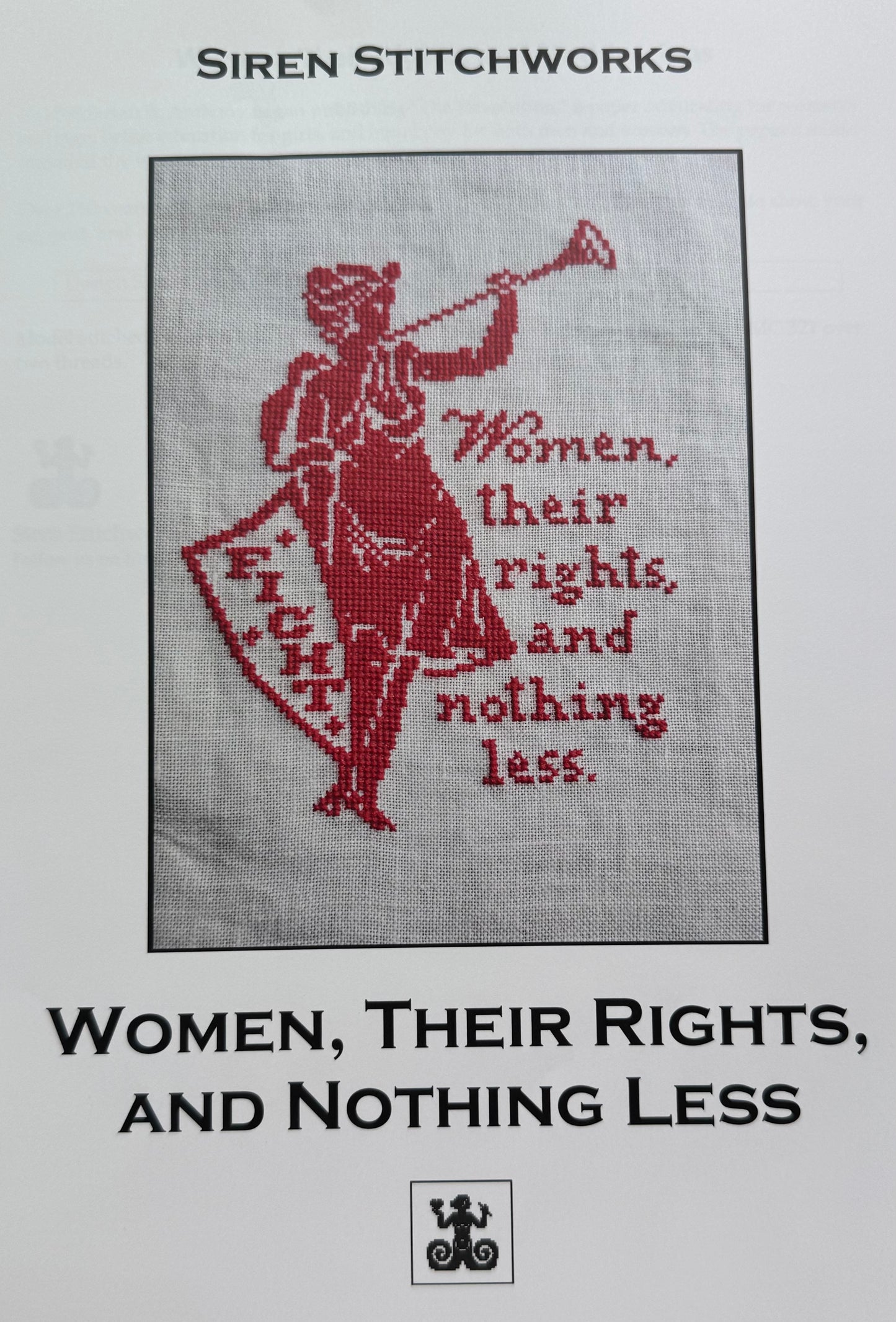 Women, Their Rights, and Nothing Less; Siren Stitchworks