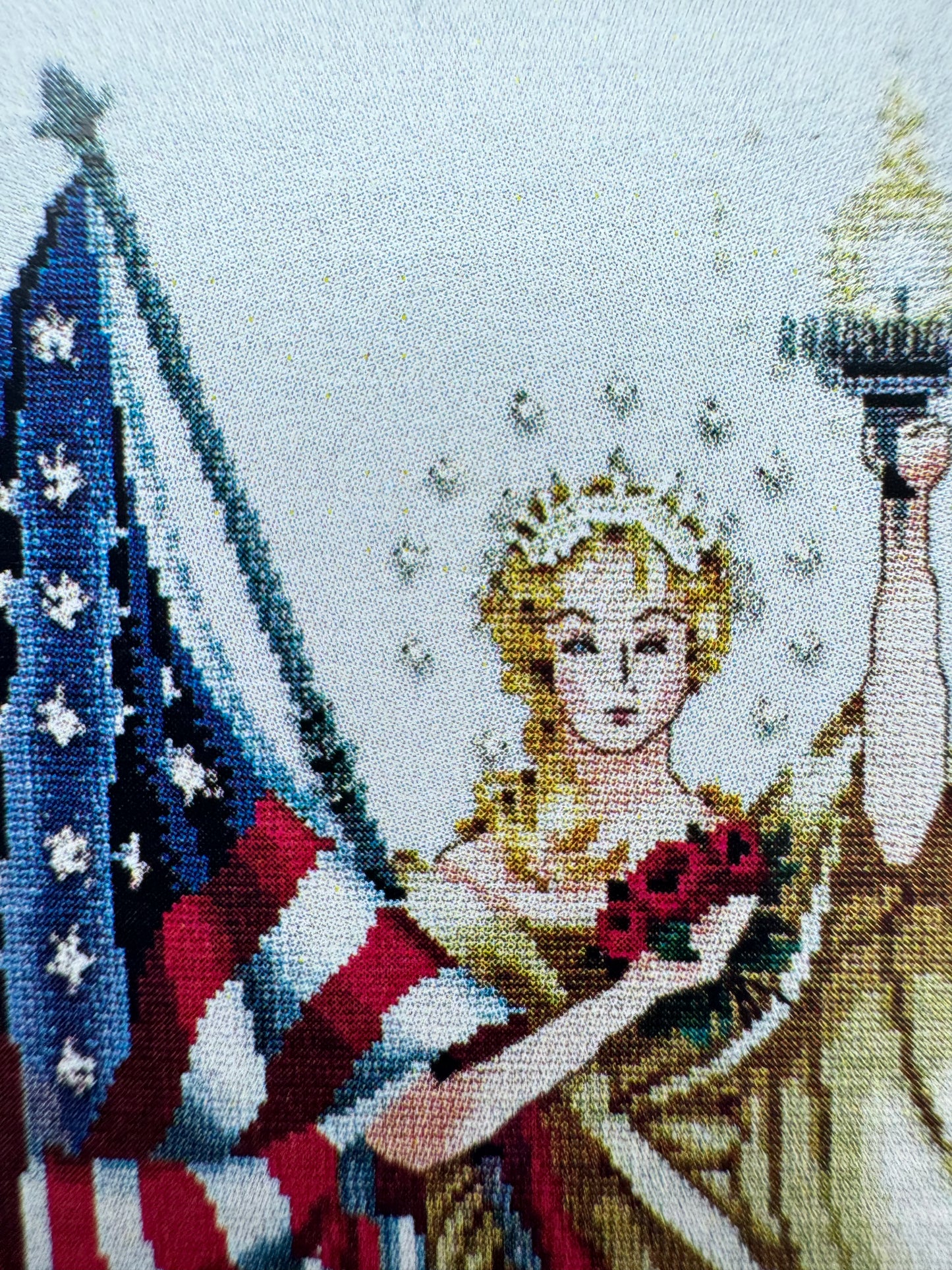 The Lady of the Flag by Nora Corbett and Embellishment Pack