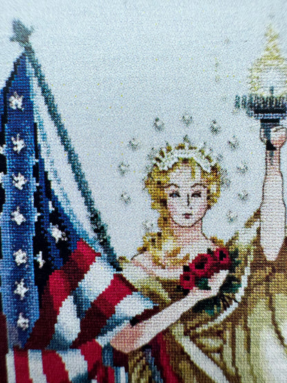 The Lady of the Flag by Nora Corbett and Embellishment Pack