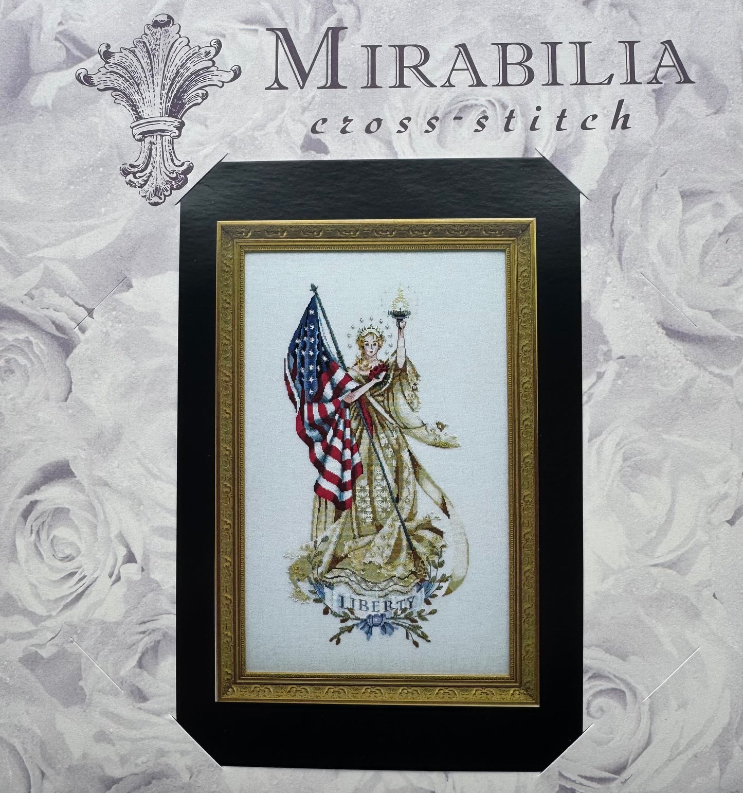 The Lady of the Flag by Nora Corbett and Embellishment Pack