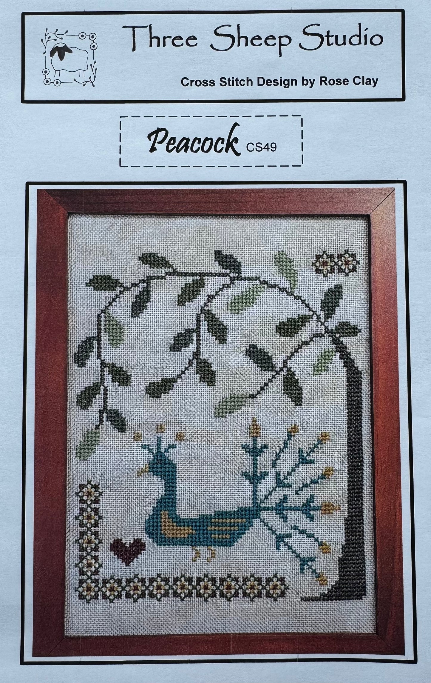 Peacock; Three Sheep Studio