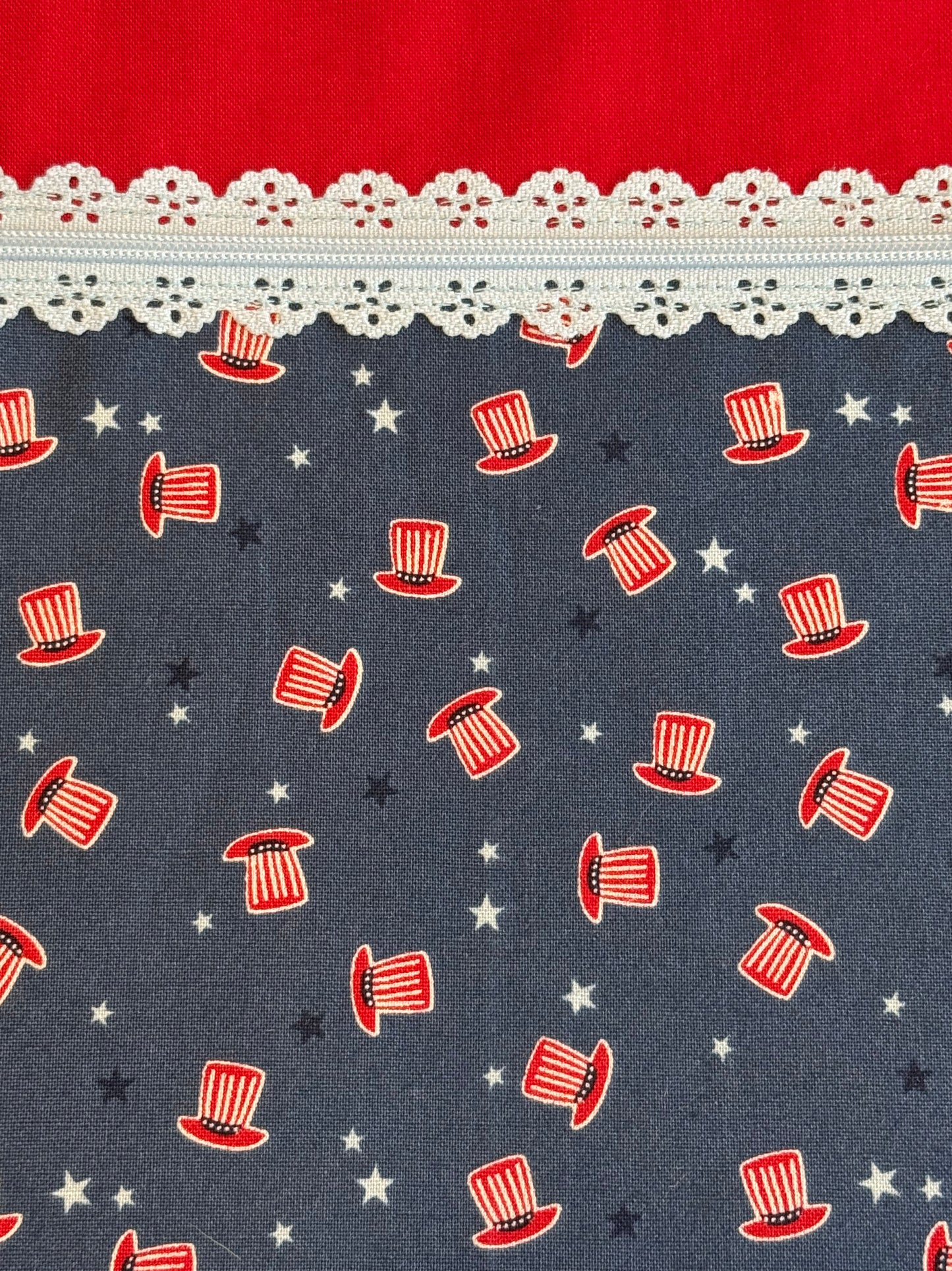 Patriotic Project Bags by The Rusty Hinge Stitchery