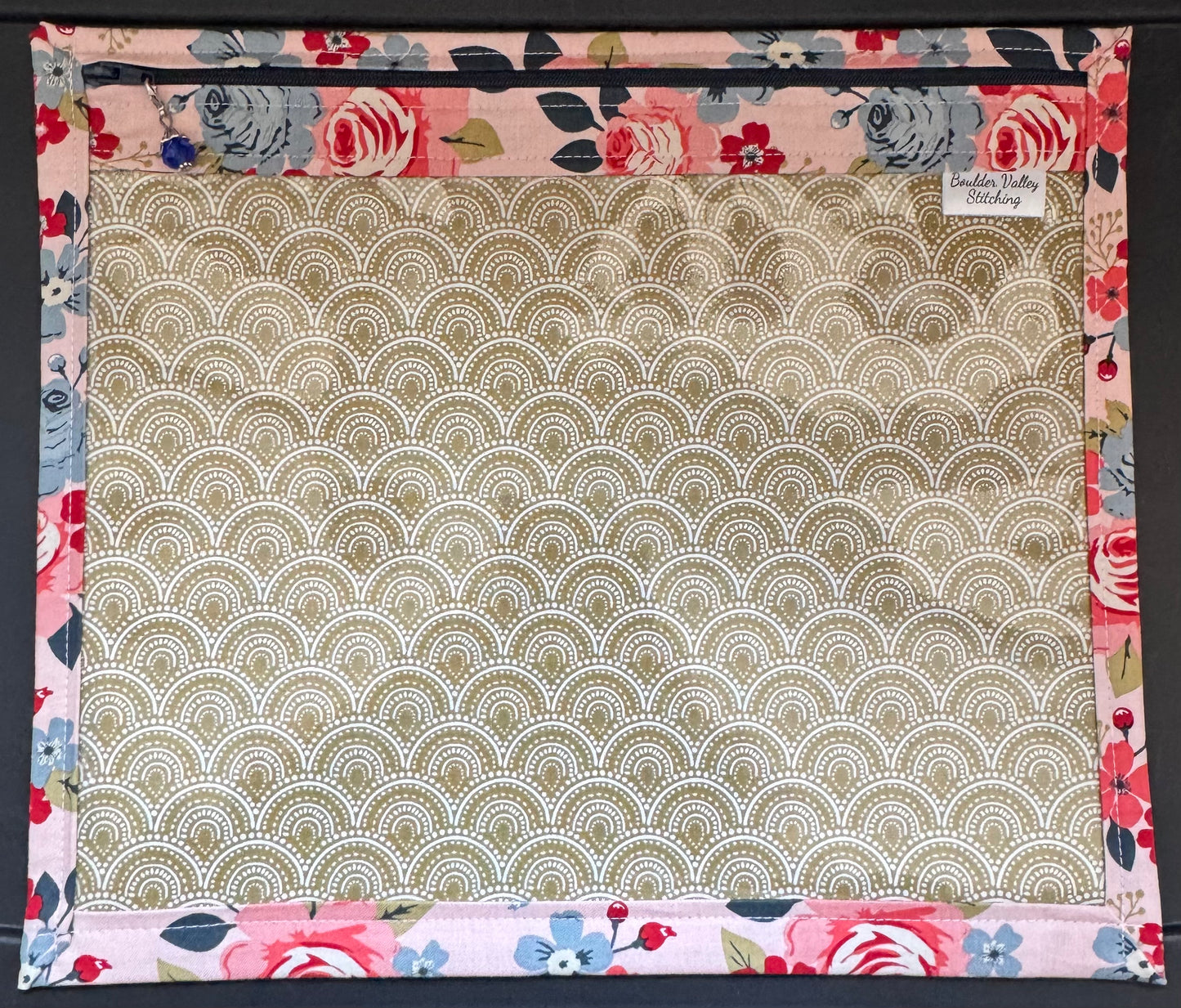 Vinyl Front Project Bag By Boulder Valley Stitching