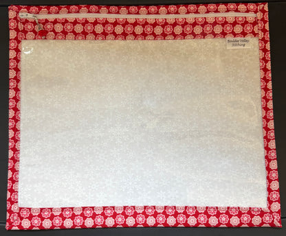 Vinyl Front Project Bag By Boulder Valley Stitching