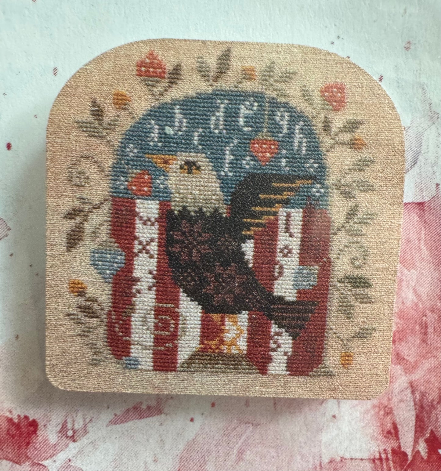 Patriotic ABC Needle Minder