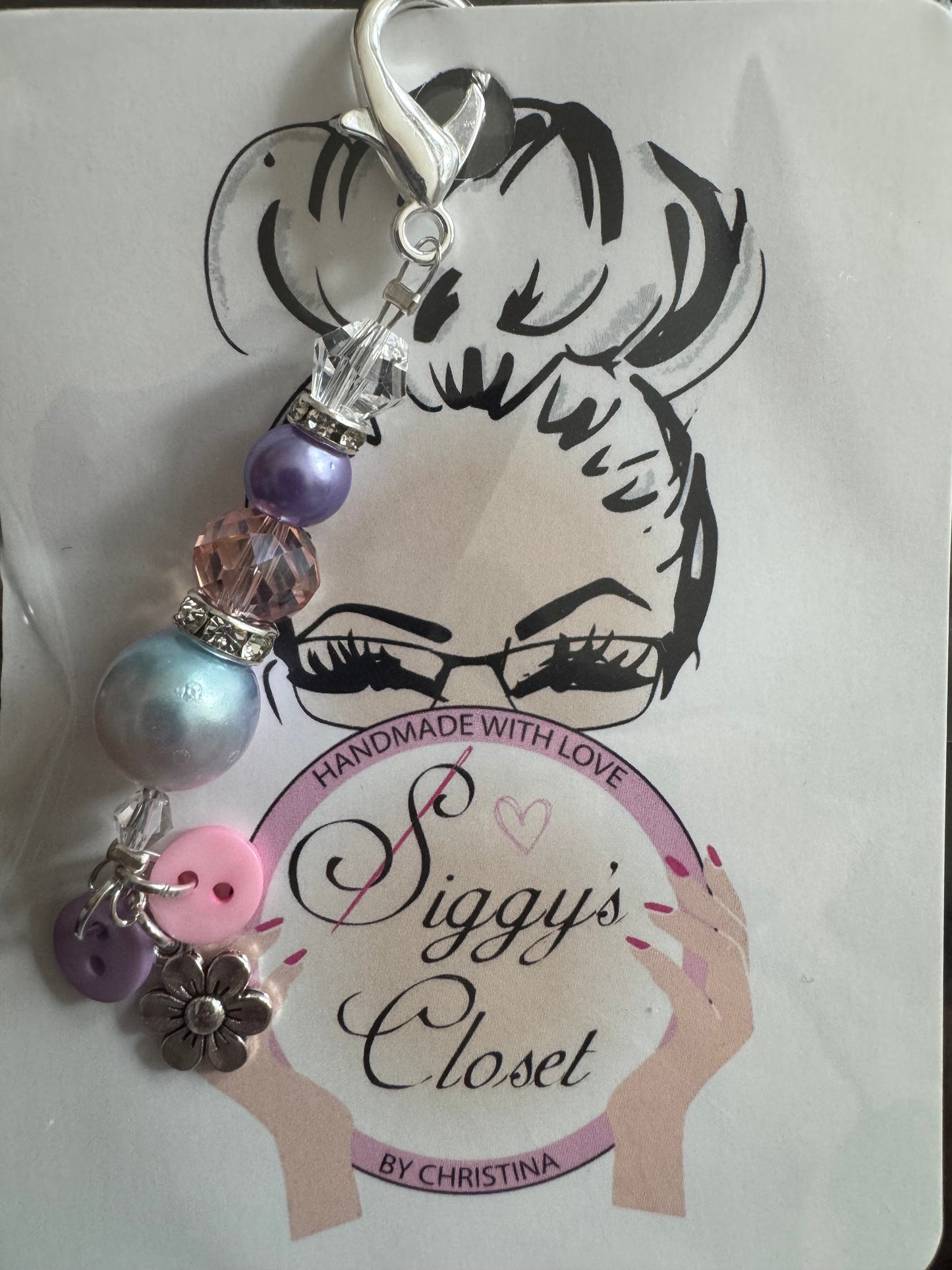 Spring Themed Scissor FOB