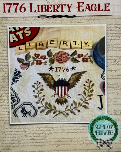 1776 Liberty Eagle; Screen Door Needleworks