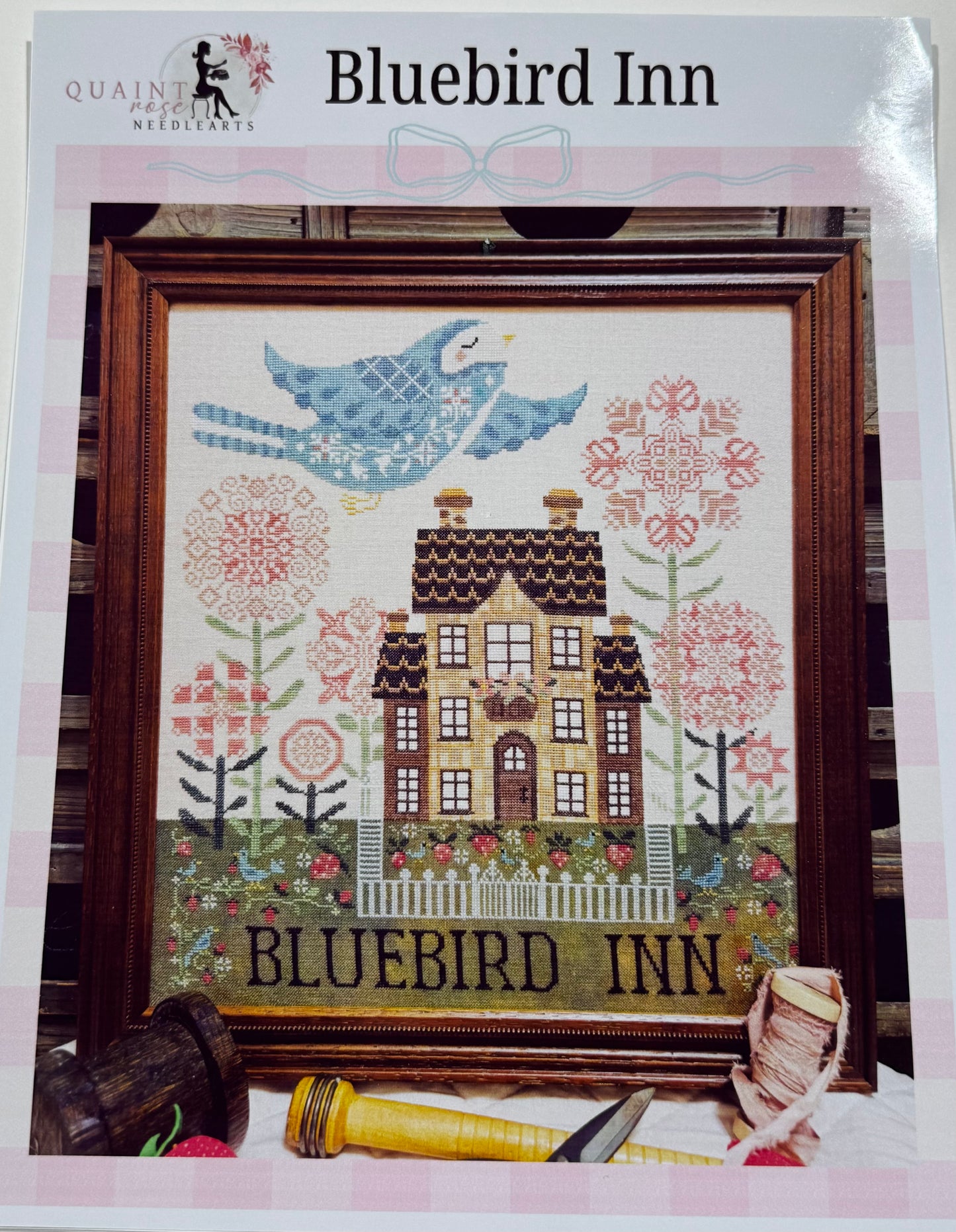 Bluebird Inn; Quaint Rose Needlearts