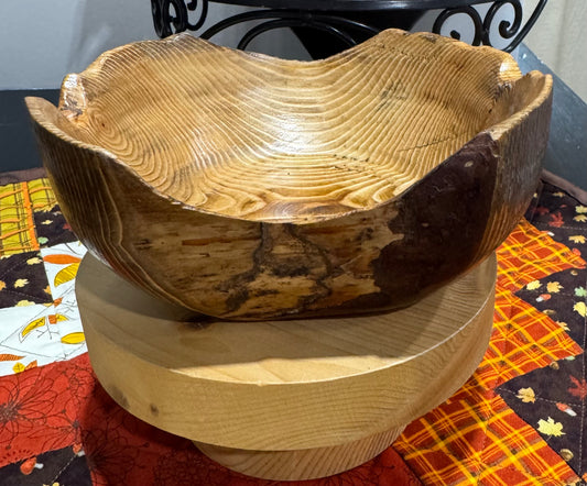 Handcrafted Wooden Bowl #1