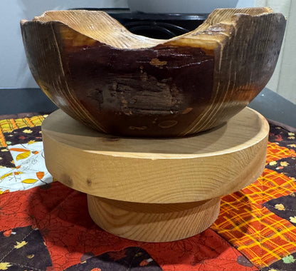 Handcrafted Wooden Bowl #1