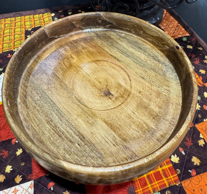 Handcrafted Wooden Bowl #2