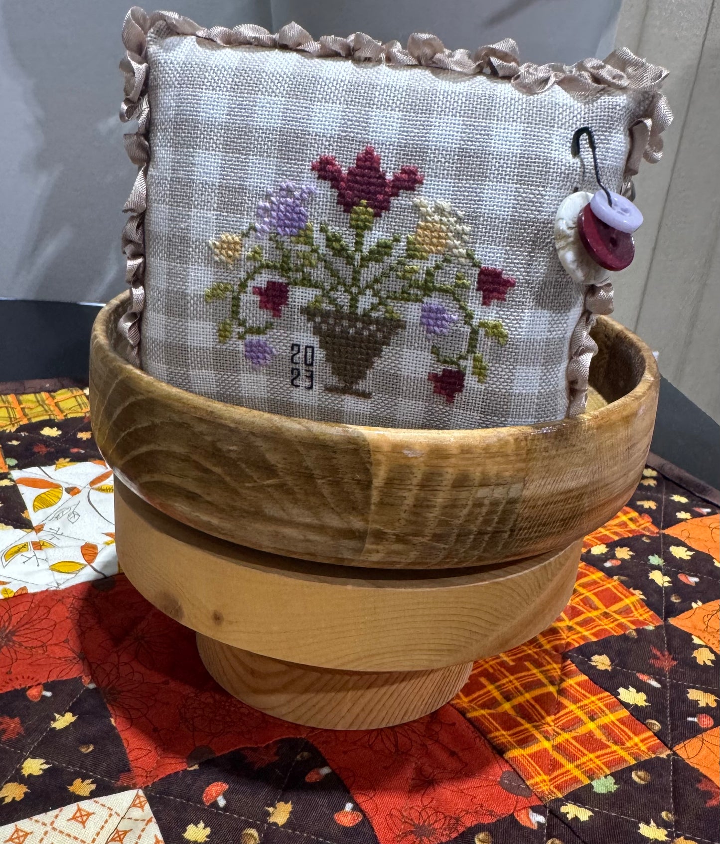 Handcrafted Wooden Bowl #2