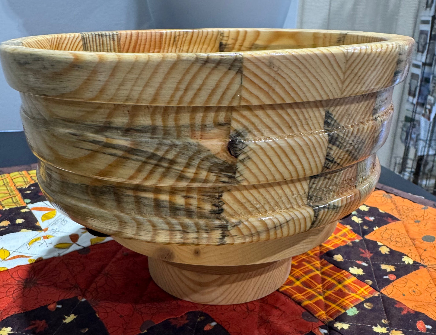 Handcrafted Wooden Bowl #3