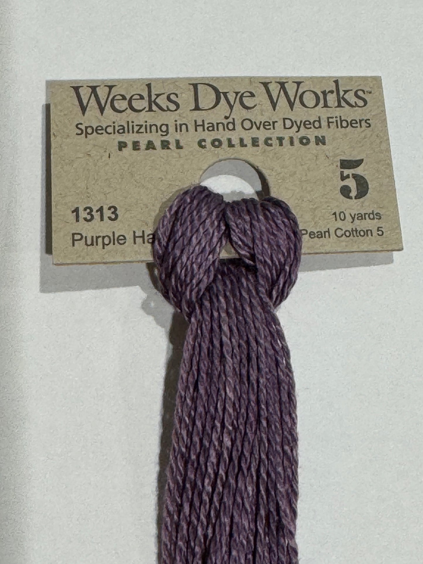 Purple Haze; Weeks Dye Works Pearl Collection #5
