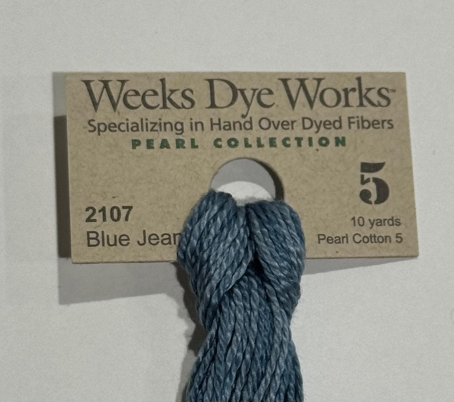 Blue Jean; Weeks Dye Works Pearl Collection #5