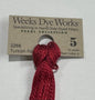 Turkish Red ; Weeks Dye Works Pearl Collection #5